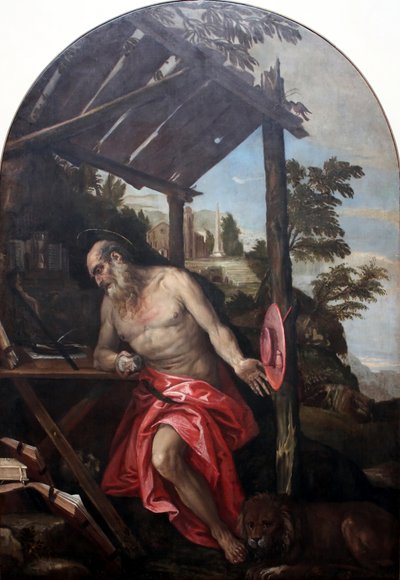 Saint Jerome in the Desert by Paolo Veronese